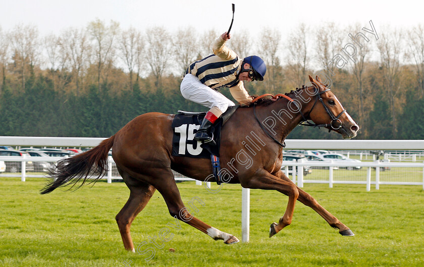 Lunar-Jet-0004 
 LUNAR JET (Jimmy Quinn) wins The Dubai Duty Free Millennium Millionaire Handicap Newbury 21 Apr 2018 - Pic Steven Cargill / Racingfotos.com