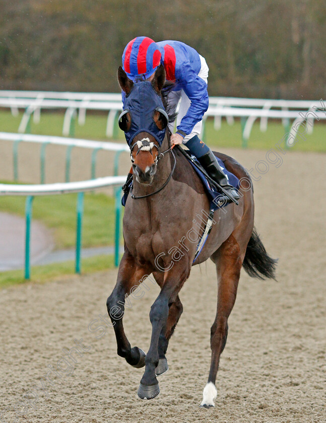 Dubious-Affair-0001 
 DUBIOUS AFFAIR (Kieran Shoemark) winner of The Betway Novice Stakes
Lingfield 11 Dec 2019 - Pic Steven Cargill / Racingfotos.com