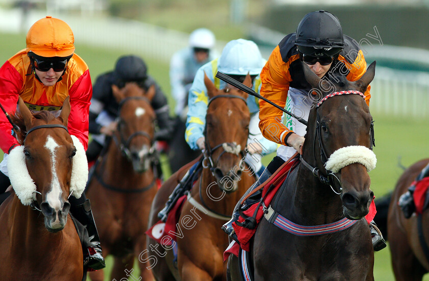 Saaheq-0006 
 SAAHEQ (Luke Morris) wins The Smarkets Handicap
Sandown 19 Sep 2018 - Pic Steven Cargill / Racingfotos.com