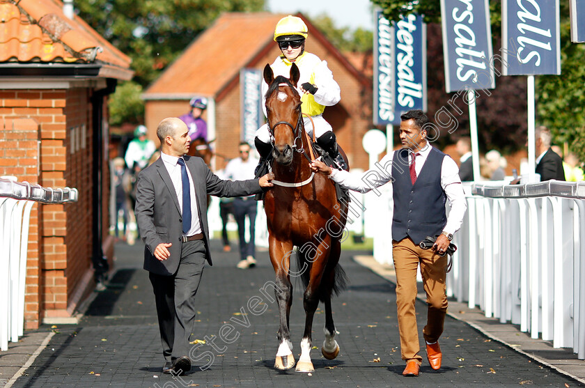 Noisy-Night-0001 
 NOISY NIGHT (Hollie Doyle)
Newmarket 23 Sep 2021 - Pic Steven Cargill / Racingfotos.com