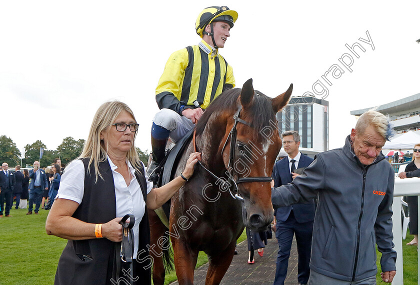 Eldar-Eldarov-0014 
 ELDAR ELDAROV (David Egan) wins The Cazoo St Leger Stakes
Doncaster 11 Sep 2022 - Pic Steven Cargill / Racingfotos.com