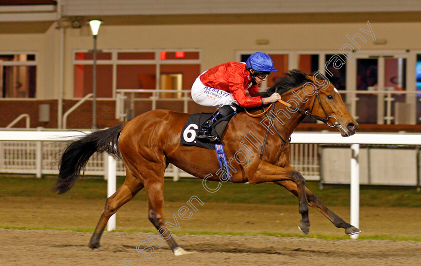 Potapova-0006 
 POTAPOVA (Ryan Moore) wins The British EBF Novice Stakes
Chelmsford 26 Nov 2020 - Pic Steven Cargill / Racingfotos.com