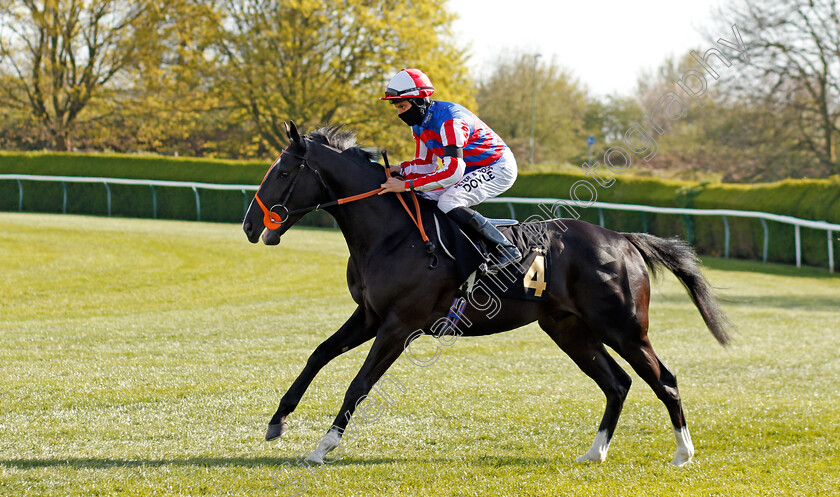 Groom-0001 
 GROOM (Sean Levey)
Nottingham 17 Apr 2021 - Pic Steven Cargill / Racingfotos.com