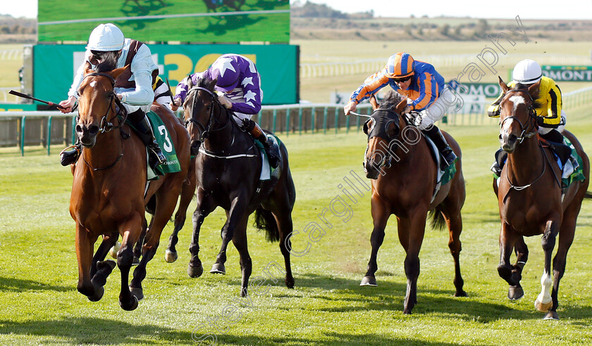 Fairyland-0004 
 FAIRYLAND (left, Donnacha O'Brien) wins The Juddmonte Cheveley Park Stakes
Newmarket 29 Sep 2018 - Pic Steven Cargill / Racingfotos.com