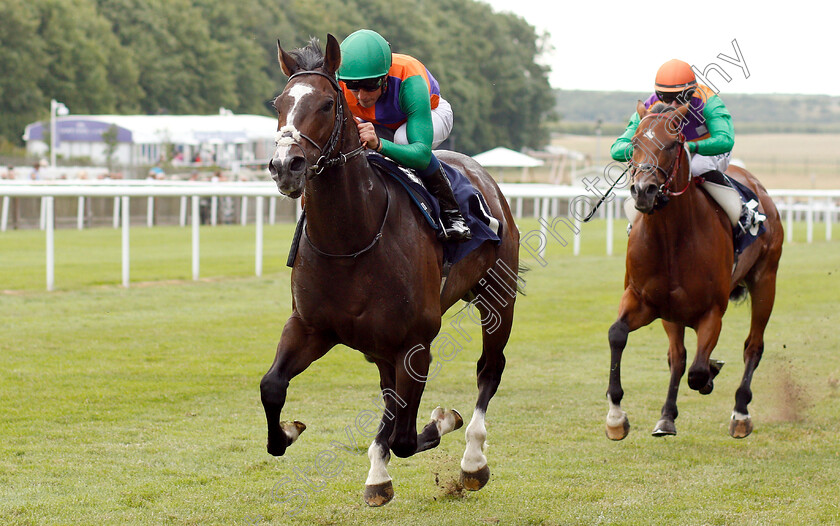 Leo-Minor-0003 
 LEO MINOR (William Buick) wins The Play Live Blackjack At 188bet Casino Handicap
Newmarket 28 Jun 2018 - Pic Steven Cargill / Racingfotos.com