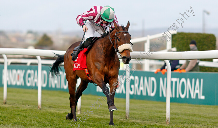 Me-Too-Please-0003 
 ME TOO PLEASE (Rachael Blackmore) wins The Goffs UK Nickle Coin Mares Standard Open National Hunt Flat Race 
Aintree 8 Apr 2021 - Pic Steven Cargill / Racingfotos.com