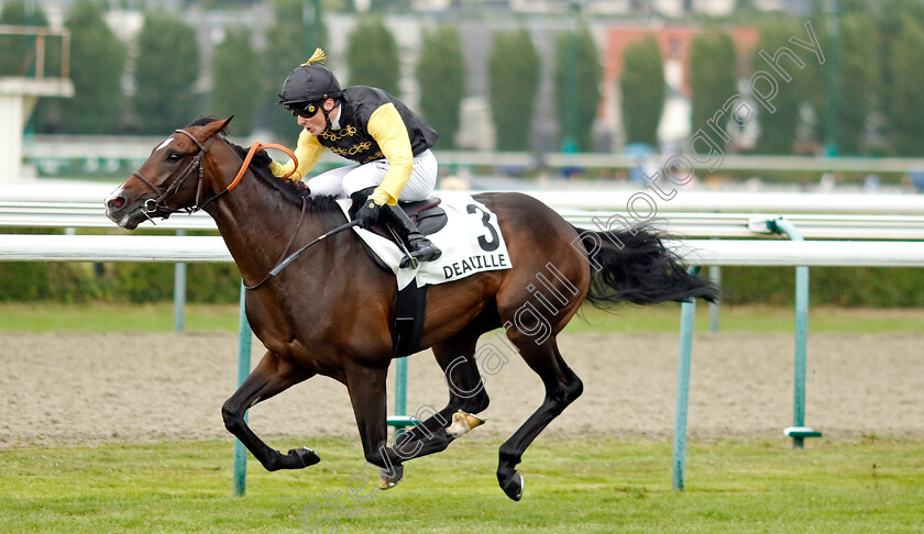 Columbus-0004 
 COLUMBUS (A Madamet) wins The Prix Michel Houyvet
Deauville 3 Aug 2024 - Pic Steven Cargill / Racingfotos.com