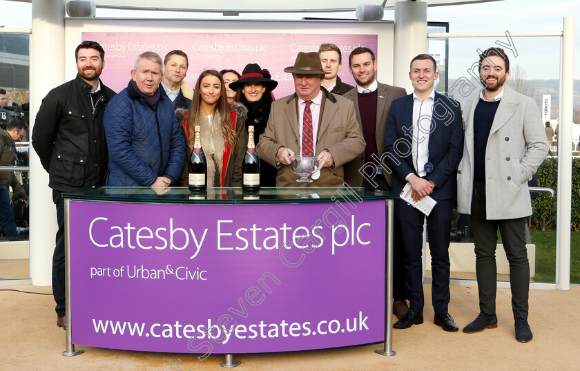 Al-Dancer-0010 
 Presentation to Dai Walters for The Catesby Handicap Hurdle
Cheltenham 14 Dec 2018 - Pic Steven Cargill / Racingfotos.com