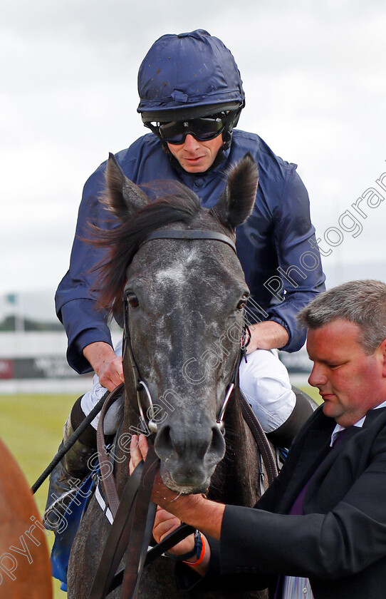 Caravaggio-0004 
 CARAVAGGIO (Ryan Moore) after The Derrinstown Stud Flying Five Stakes Curragh 10 Sep 2017 - Pic Steven Cargill / Racingfotos.com