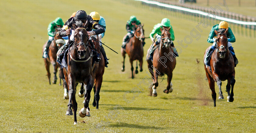 Guns-Of-Leros-0001 
 GUNS OF LEROS (Hector Crouch) wins The MOyes Investments Handicap Newmarket 18 May 2018 - Pic Steven Cargill / Racingfotos.com