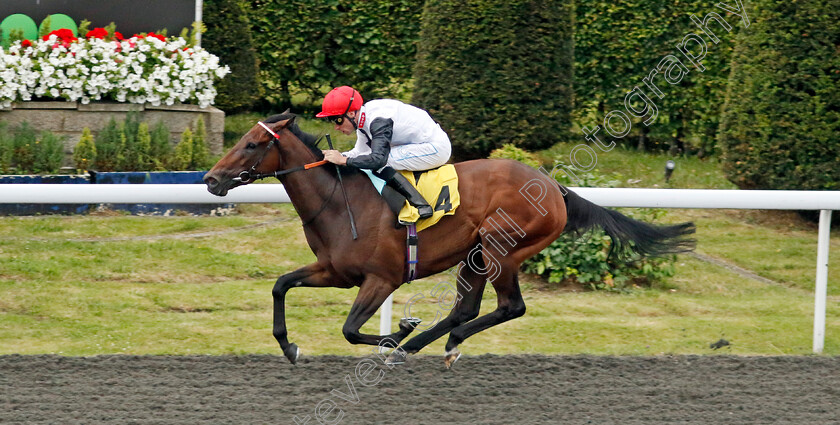 Gutsy-Girl-0002 
 GUTSY GIRL (Kieran Shoemark) wins The Unibet Zero% Mission Handicap
Kempton 16 Jul 2024 - Pic Steven Cargill / Racingfotos.com