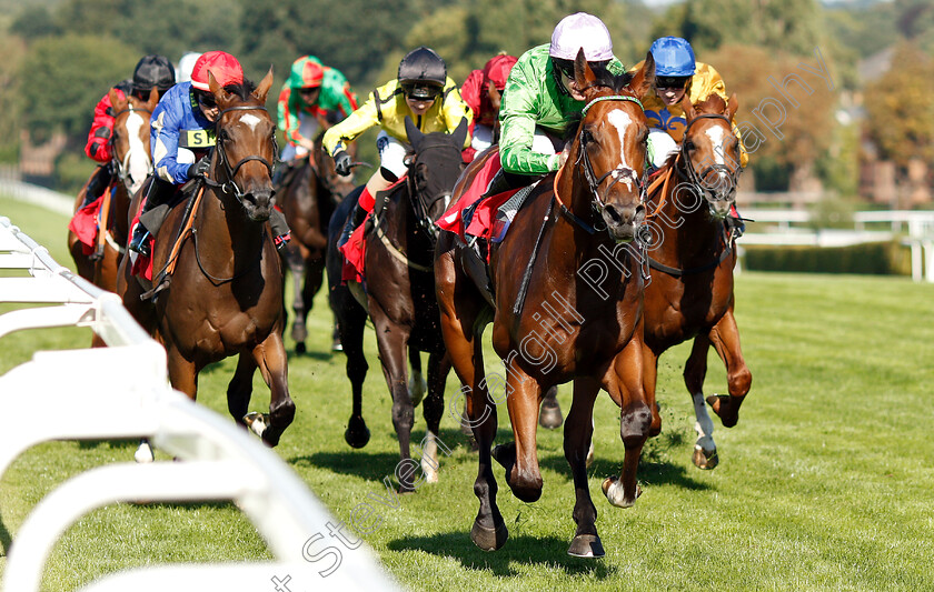 Barristan-The-Bold-0003 
 BARRISTAN THE BOLD (Richard Kingscote) wins The 188bet Supports The NSPCC Nursery
Sandown 1 Sep 2018 - Pic Steven Cargill / Racingfotos.com