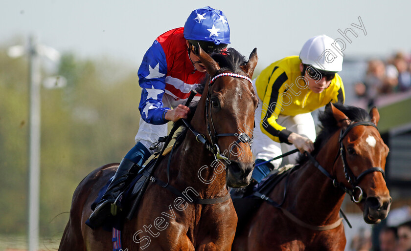 Fouroneohfever-0001 
 FOURONEOHFEVER (William Buick) wins The Camden Town Brewery Handicap
Chester 9 May 2024 - Pic Steven Cargill / Racingfotos.com