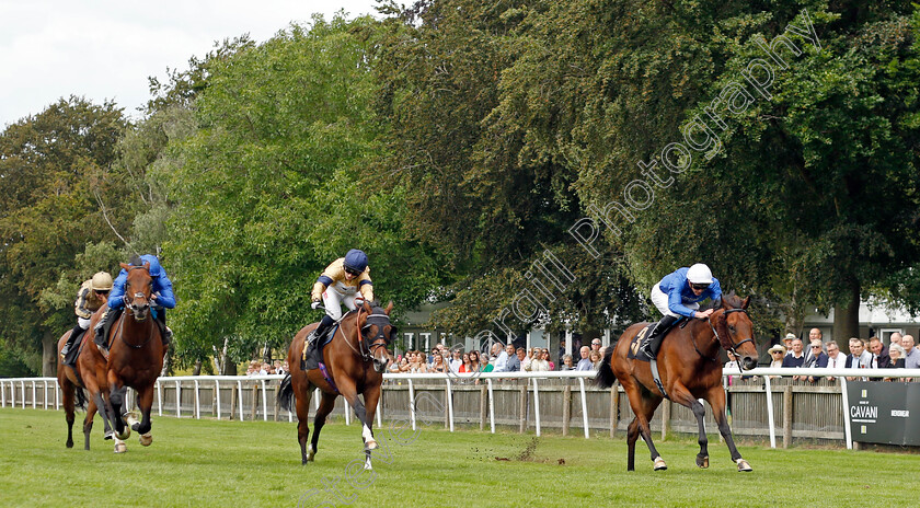 Kemari-0005 
 KEMARI (James Doyle) beats OUTBOX (centre) in The Cavani Menswear Sartorial Sprint Fred Archer Stakes
Newmarket 1 Jul 2023 - Pic Steven Cargill / Racingfotos.com