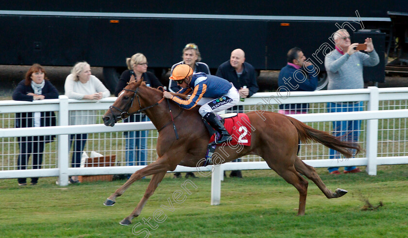 Belle-Meade-0002 
 BELLE MEADE (Jason Watson) wins The Slug And Lettuce Cocktail School Handicap
Sandown 9 Aug 2018 - Pic Steven Cargill / Racingfotos.com