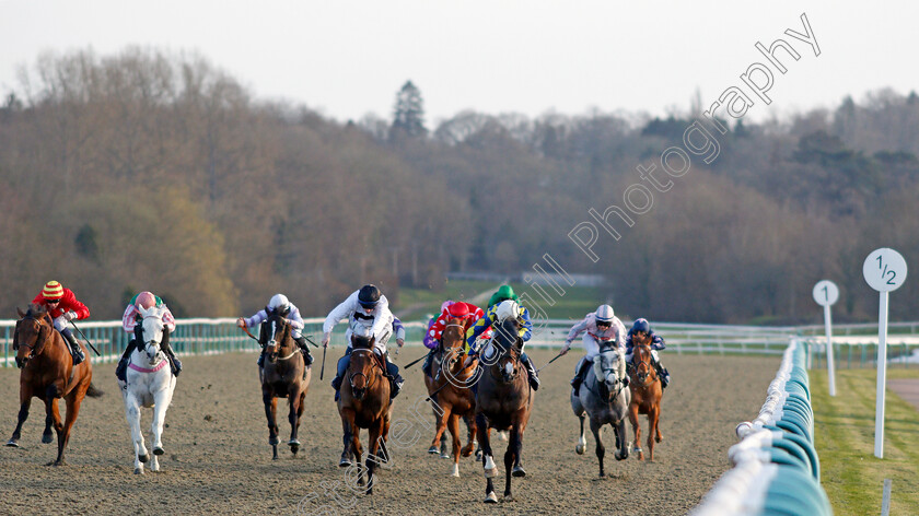 Reeceltic-0001 
 REECELTIC (white cap, Rhys Clutterbuck) wins The Betway Handicap
Lingfield 9 Mar 2022 - Pic Steven Cargill / Racingfotos.com