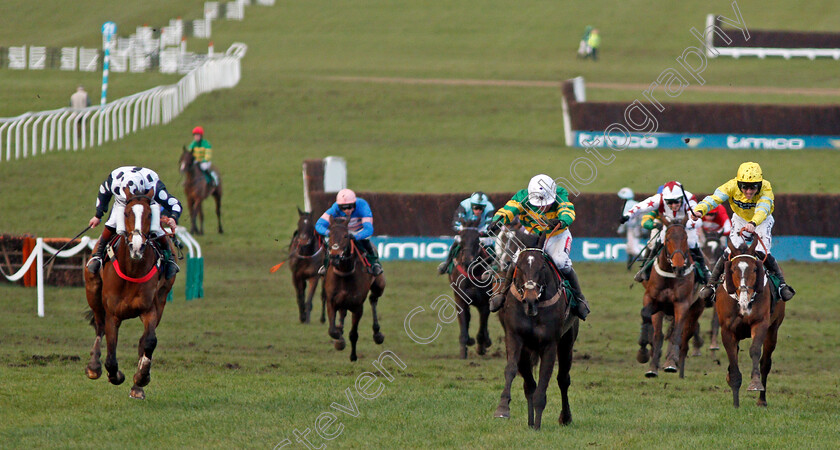 Le-Prezien-0002 
 LE PREZIEN (centre, Barry Geraghty) beats GINO TRAIL (left) in The Johnny Henderson Grand Annual Challenge Cup Cheltenham 16 mar 2018 - Pic Steven Cargill / Racingfotos.com