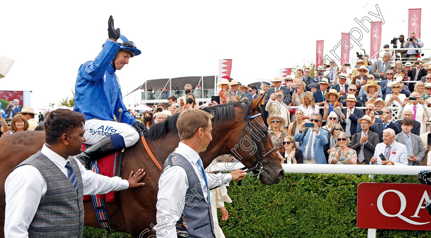 Baaeed-0015 
 BAAEED (Jim Crowley) winner of The Qatar Sussex Stakes
Goodwood 27 Jul 2022 - Pic Steven Cargill / Racingfotos.com