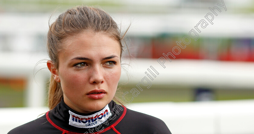 Megan-Nicholls-0002 
 MEGAN NICHOLLS winner of The Silk Series, Doncaster 14 Sep 2017 - Pic Steven Cargill / Racingfotos.com