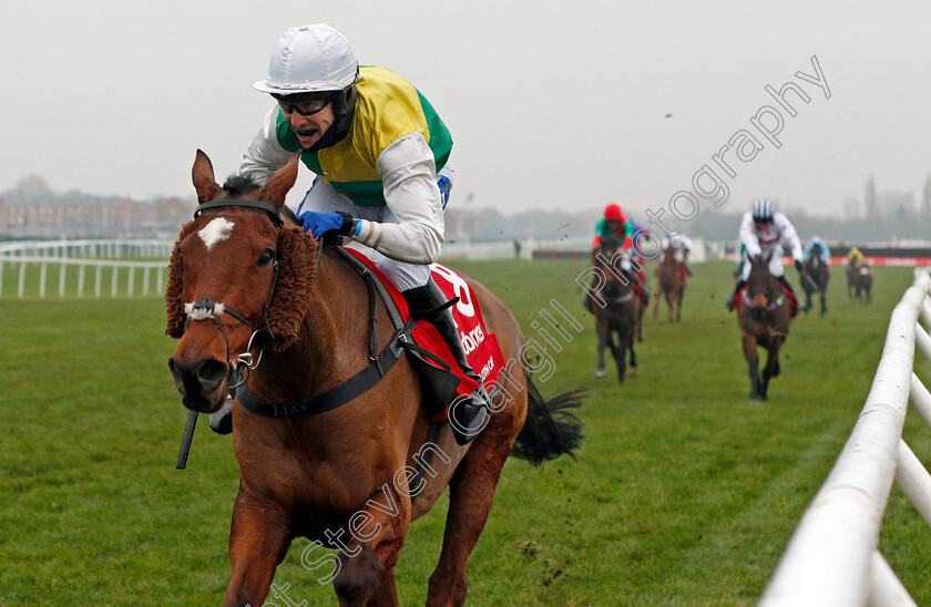 Cloth-Cap-0010 
 CLOTH CAP (Tom Scudamore) wins The Ladbrokes Trophy Chase
Newbury 28 Nov 2020 - Pic Steven Cargill / Racingfotos.com