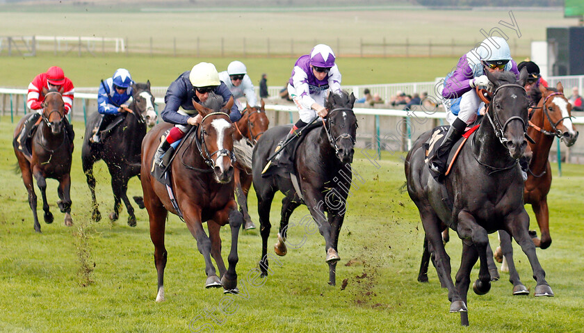 Tom-Collins-0003 
 TOM COLLINS (Gerald Mosse) beats GALSWORTHY (left) in The Coates & Seely Blanc De Blancs Novice Stakes Div2
Newmarket 23 Oct 2019 - Pic Steven Cargill / Racingfotos.com