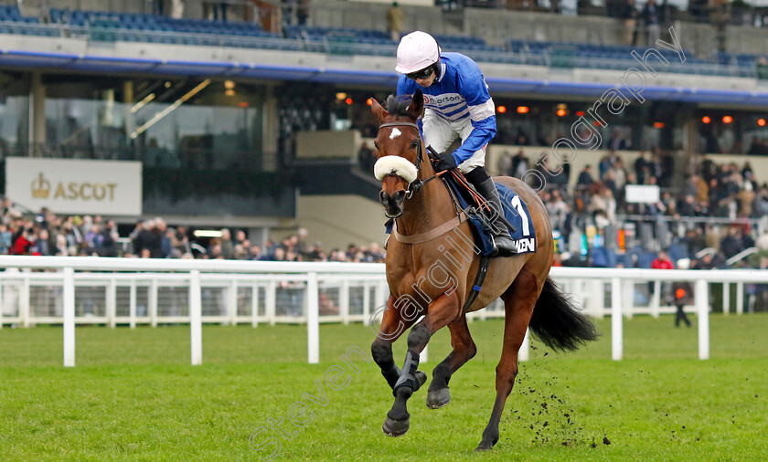 Solo-0001 
 SOLO (Harry Cobden)
Ascot 21 Dec 2024 - Pic Steven Cargill / Racingfotos.com