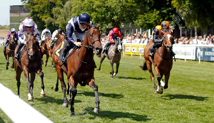 Celandine-0003 
 CELANDINE (Tom Marquand) wins The Maureen Brittain Memorial Empress Fillies Stakes
Newmarket 29 Jun 2024 - Pic Steven Cargill / Racingfotos.com