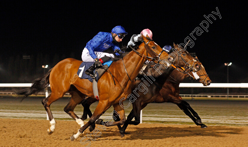 Castlebar-0005 
 CASTLEBAR (Adam Kirby) wins The Ladbrokes Watch Racing Online For Free Handicap
Wolverhampton 7 Jan 2021 - Pic Steven Cargill / Racingfotos.com