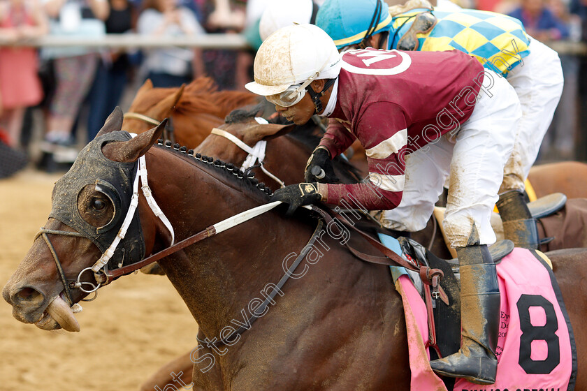 Tenfold-0008 
 TENFOLD (Ricardo Santana) wins The Pimlico Special
Pimlico, Baltimore USA, 17 May 2019 - Pic Steven Cargill / Racingfotos.com