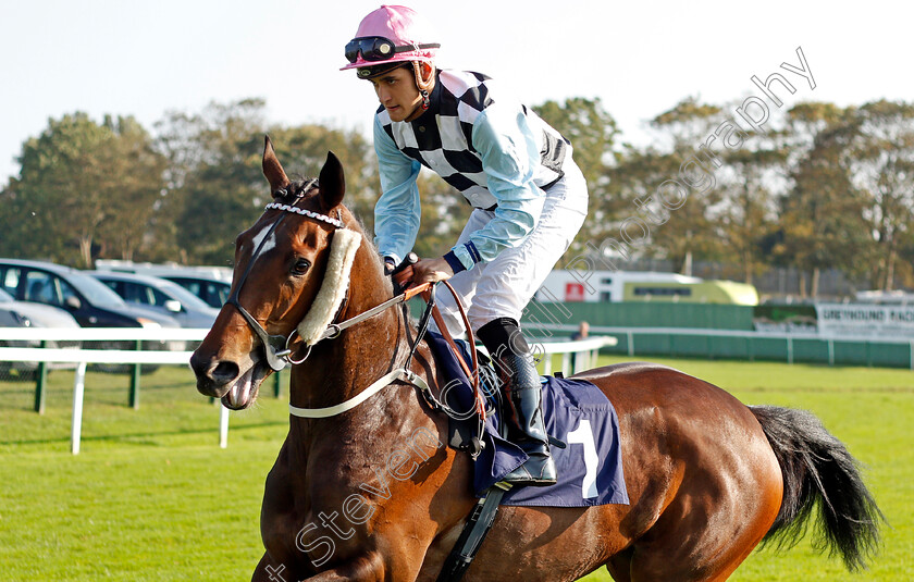 Favourite-Child 
 FAVOURITE CHILD (Pierre-Louis Jamin)
Yarmouth 19 Oct 2021 - Pic Steven Cargill / Racingfotos.com