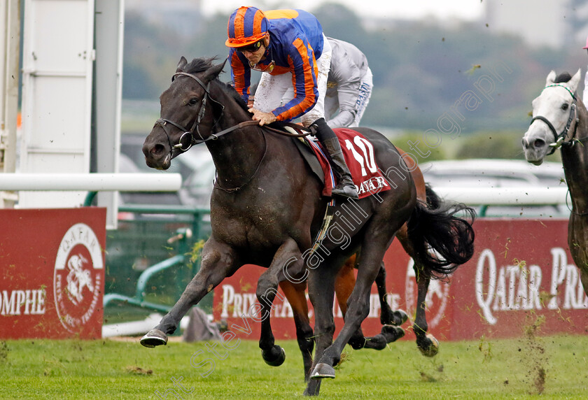 Camille-Pissarro-0004 
 CAMILLE PISSARRO (Christophe Soumillon) wins The Qatar Prix Jean-Luc Lagadere
Longchamp 6 Oct 2024 - Pic Steven Cargill / Racingfotos.com