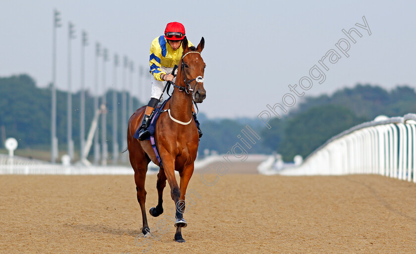 Poptronic-0001 
 POPTRONIC (Sam James) winner of The Jenningsbet Hoppings Fillies Stakes
Newcastle 24 Jun 2022 - Pic Steven Cargill / Racingfotos.com