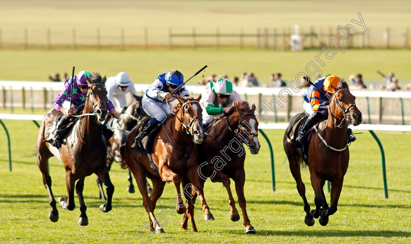 Turntable-0005 
 TURNTABLE (right, Callum Shepherd) beats FIREWORKS (left) ANANYA (2nd left) and CELTIC ART (2nd right) in The Unibet Handicap
Newmarket 24 Sep 2021 - Pic Steven Cargill / Racingfotos.com