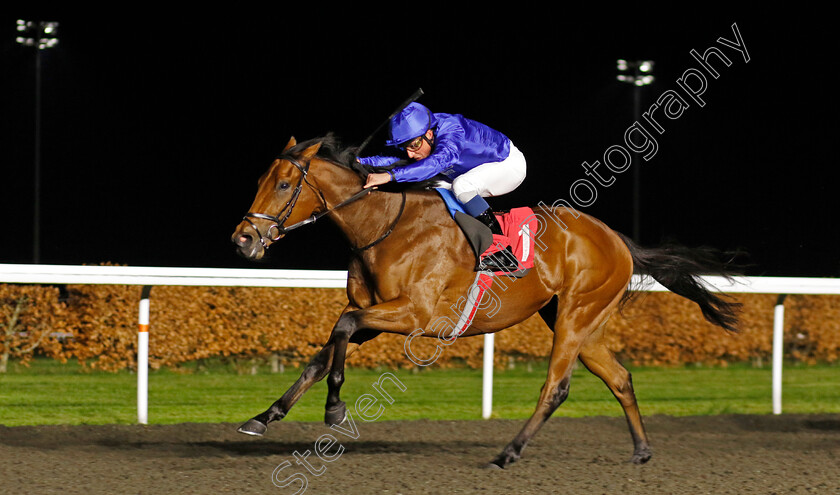 Wild-Nature-0001 
 WILD NATURE (William Buick) wins The Unibet Nursery
Kempton 11 Dec 2024 - Pic Steven Cargill / Racingfotos.com