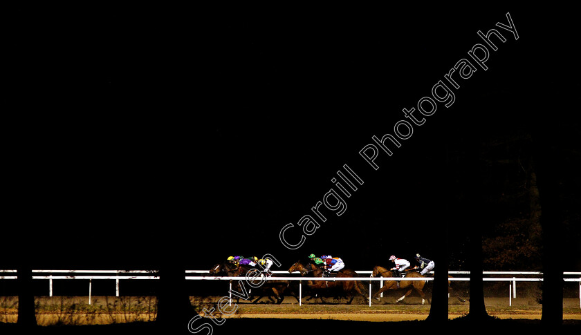 Breaking-Records-0001 
 BREAKING RECORDS (centre, Ray Dawson) wins The £20 Free Bets At totesport.com Apprentice Handicap
Chelmsford 29 Nov 2018 - Pic Steven Cargill / Racingfotos.com