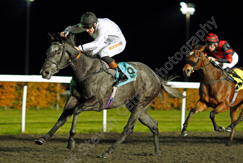 Lush-Life-0004 
 LUSH LIFE (Dougie Costello) wins The British Stallion Studs EBF Fillies Novice Stakes Kempton 8 Nov 2017 - Pic Steven Cargill / Racingfotos.com