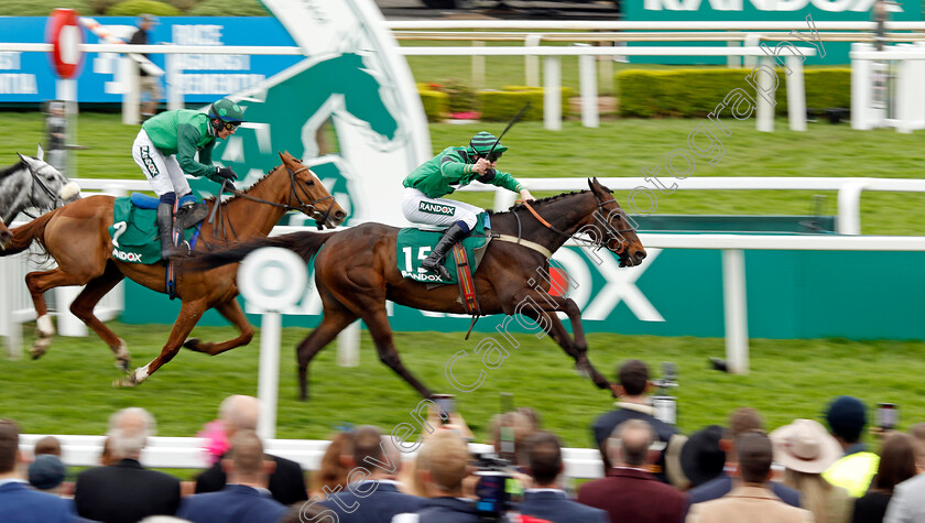 Arizona-Cardinal-0003 
 ARIZONA CARDINAL (Ciaran Gethings) wins The Randox Supports Race Against Dementia Topham Handicap Chase
Aintree 12 Apr 2024 - Pic Steven Cargill / Racingfotos.com