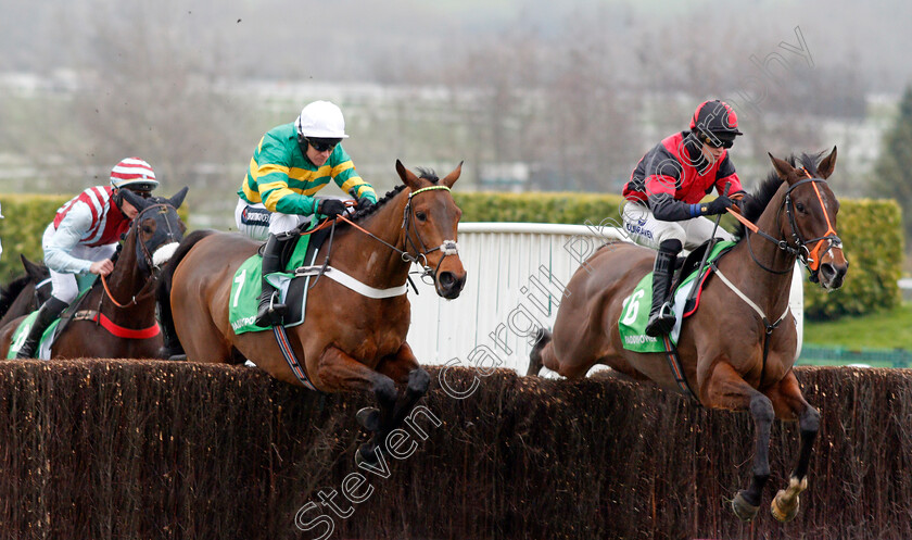 Paint-The-Dream-and-Champ-0001 
 CHAMP (left, Barry Geraghty) with PAINT THE DREAM (right, Connor Brace)
Cheltenham 1 Jan 2020 - Pic Steven Cargill / Racingfotos.com