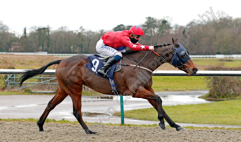 Axel-Jacklin-0005 
 AXEL JACKLIN (Joey Haynes) wins The Bombardier British Hopped Amber Beer Handicap Div1
Lingfield 29 Jan 2021 - Pic Steven Cargill / Racingfotos.com