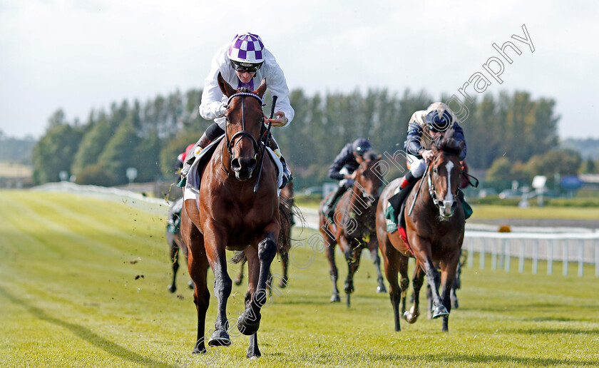 Verbal-Dexterity-0004 
 VERBAL DEXTERITY (Kevin Manning) wins The Goffs Vincent O'Brien National Stakes Curragh 10 Sep 2017 - Pic Steven Cargill / Racingfotos.com