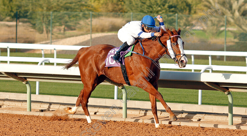 Sun-Hat-0002 
 SUN HAT (Mike Smith) wins The International Jockeys Challenge Handicap Round2
King Abdulaziz Racetrack, Riyadh, Saudi Arabia 28 Feb 2020 - Pic Steven Cargill / Racingfotos.com