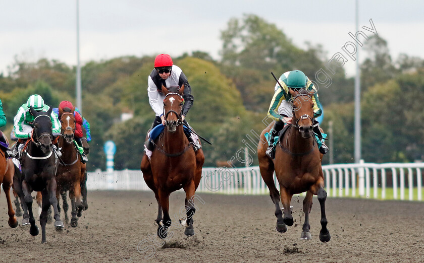 Kitty-Furnival-0004 
 KITTY FURNIVAL (Jack Mitchell) beats JANE TEMPLE (centre) in The Minerva Innovation Group Maiden Fillies Stakes
Kempton 2 Oct 2024 - Pic Steven Cargill / Racingfotos.com