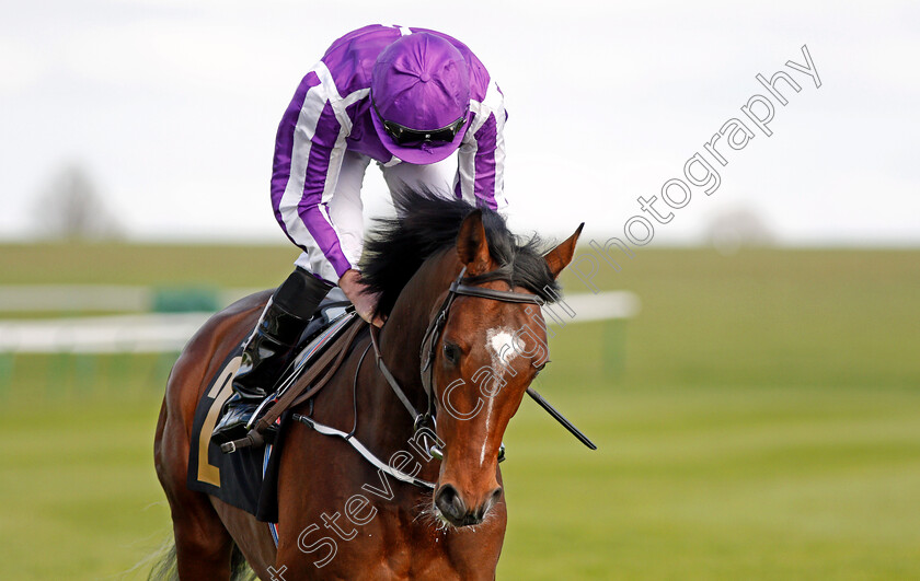 Kew-Gardens-0001 
 KEW GARDENS (Ryan Moore) Newmarket 17 Apr 2018 - Pic Steven Cargill / Racingfotos.com