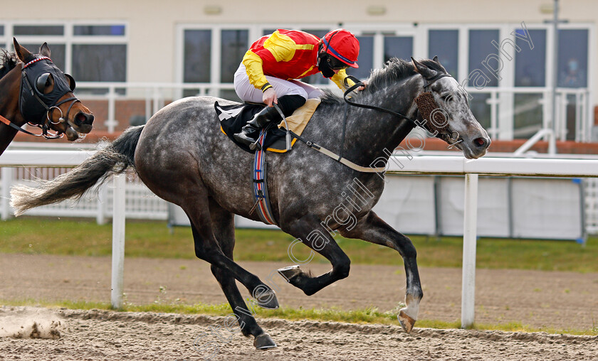 Engrave-0003 
 ENGRAVE (Dylan Hogan) wins The tote Placepot Your First Bet Handicap
Chelmsford 1 Apr 2021 - Pic Steven Cargill / Racingfotos.com