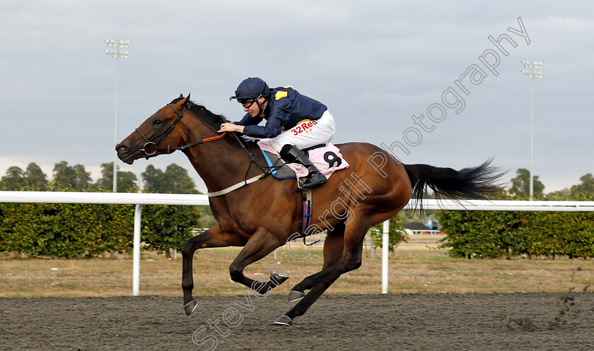 Jumeirah-Street-0003 
 JUMEIRAH STREET (Jamie Spencer) wins The Breeders Backing Racing EBF Fillies Novice Stakes Div1
Kempton 15 Aug 2018 - Pic Steven Cargill / Racingfotos.com