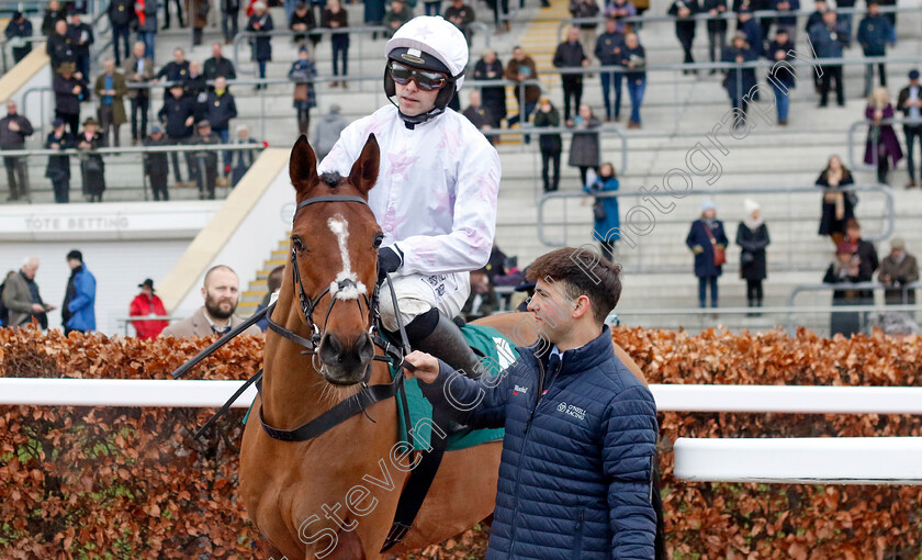 Anyharminasking-0001 
 ANYHARMINASKING (Jonjo o'Neill)
Cheltenham 14 Dec 2024 - Pic Steven Cargill / Racingfotos.com