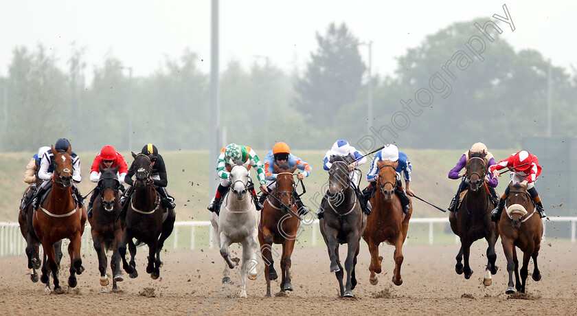 Buckingham-0002 
 BUCKINGHAM (4th right, Charles Bishop) wins The £20 Free Bets At totesport.com Novice Auction Stakes
Chelmsford 31 May 2018 - Pic Steven Cargill / Racingfotos.com