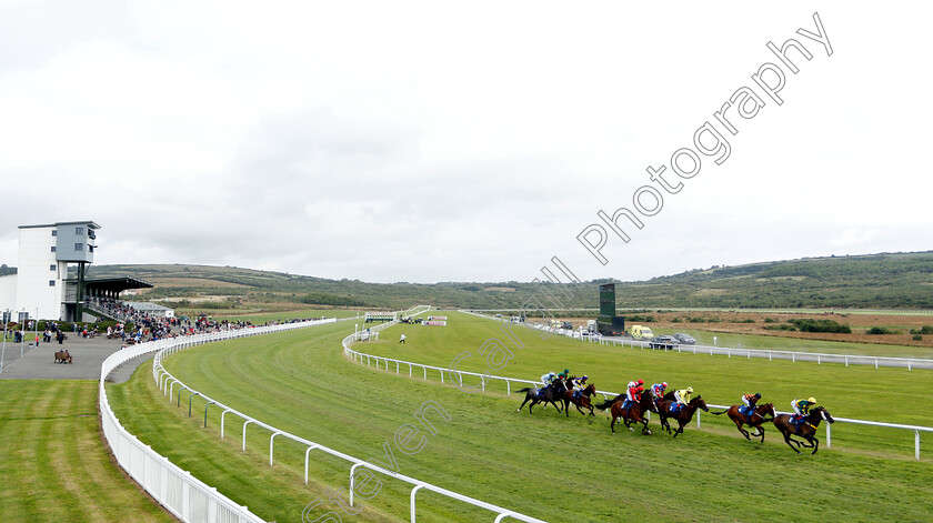 Ffos-Las-0001 
 GARBANZO (last, Liam Keniry) held up in the early stages of The Get Daily Tips For Free On attheraces.com Handicap
Ffos Las 14 Aug 2018 - Pic Steven Cargill / Racingfotos.com