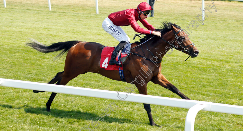 King-Of-Comedy-0005 
 KING OF COMEDY (Adam Kirby) wins The Good Care Group British EBF Novice Stakes Div2
Sandown 6 Jul 2018 - Pic Steven Cargill / Racingfotos.com