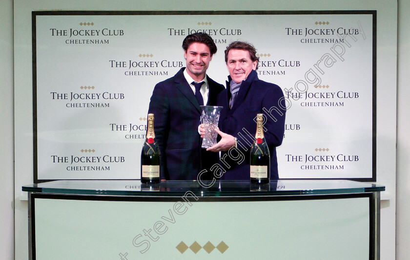 Dame-De-Compagnie-0004 
 Presentation to A P McCoy for The Park Mares Handicap Hurdle won by DAME DE COMPAGNIE
Cheltenham 14 Dec 2019 - Pic Steven Cargill / Racingfotos.com